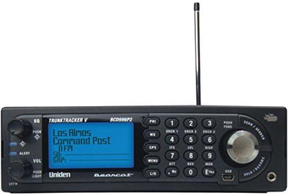 Uniden BCD996P2 Digital Mobile TrunkTracker V Scanner, 25,000 Dynamically Allocated Channels, Close Call RF Capture Technology, 4-Line Alpha Display, Base/Mobile Design, Phase 2