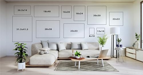 Kate and Laurel Sylvie Blank Framed Canvas Wall Art; 31.5x41.5 Black Beaded; Modern Empty Canvas for Paint-Your-Own Art; Ready to Paint Premium Canvas Already Framed