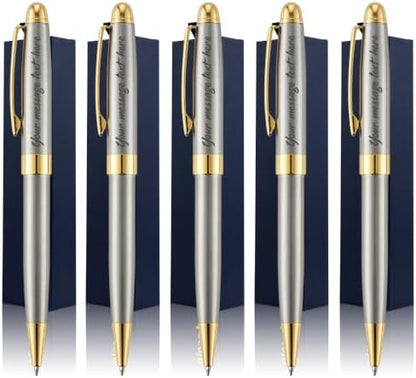 Personalized Luxury Ballpoint Pen Writing Set-Stainless Steel Gift pens