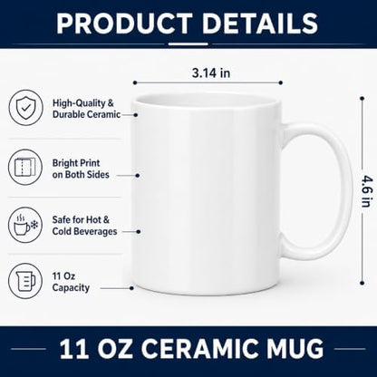 Trust Me! Equipment Operator Mug, 11 Oz Two-Sided Ceramic Coffee Cup