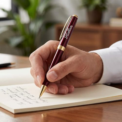 Personalized Office Gift Pens Writing Set - Custom Your Name or Message