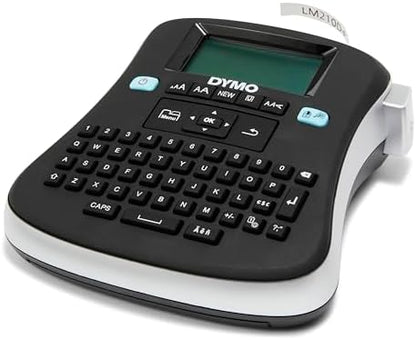 DYMO Desktop Label Maker | LabelManager 210D All-Purpose Portable Label Maker, Easy-to-Use, One-Touch Smart Keys, QWERTY Keyboard, Large Display, For Home & Office Organization
