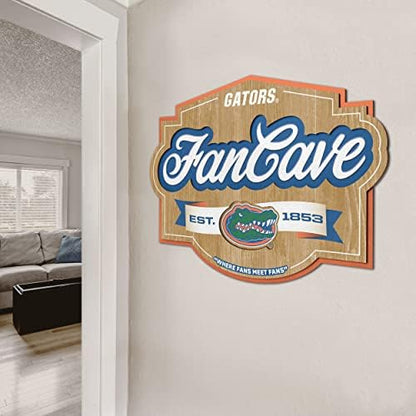 YouTheFan NCAA Officially-licensed FanCave 3D wall art - ready-to-hang, 3D multi-layered construction - floating wall mount design - Perfect fan gift