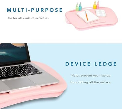 LAPGEAR MyDesk Lap Desk – Rose Quartz, 12-Pack, Fits 15.6” Laptops