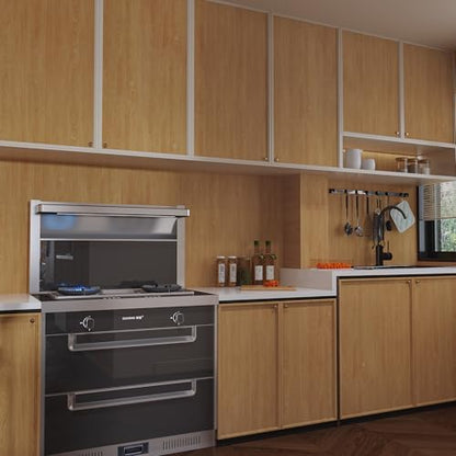 Extra Wide 48"x354" Wood Contact Paper Peel and Stick Wood Grain Wallpaper