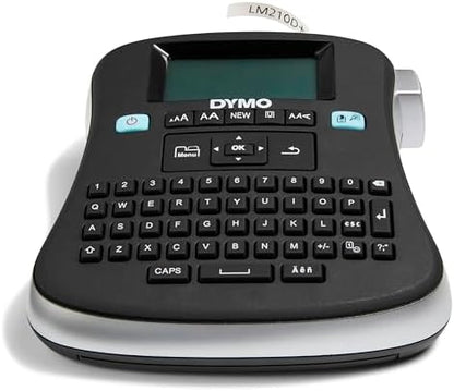 DYMO Desktop Label Maker | LabelManager 210D All-Purpose Portable Label Maker, Easy-to-Use, One-Touch Smart Keys, QWERTY Keyboard, Large Display, For Home & Office Organization