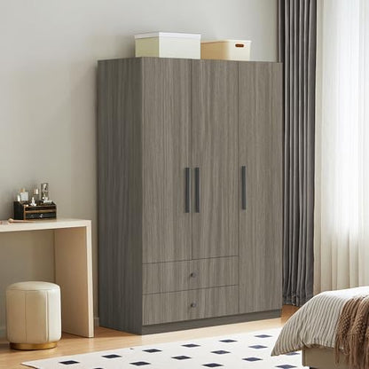 Abyssaly Peel and Stick Wallpaper Grey Wood Contact Paper Decorative Self-Adhesive Film for Surfaces Easy to Clean Thickening Upgrade Increase Stomata and Reduces Bubble Generation 15.7 in X 196 in
