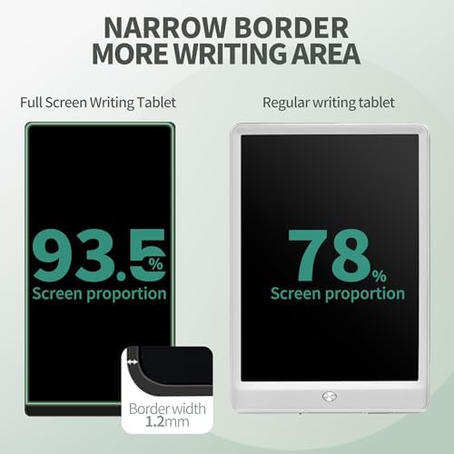 LCD Writing Tablet for Adults: Mini 6.5 Inch Full Screen