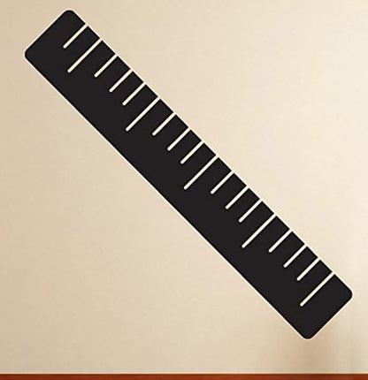 Office Supplies Wall Decals Stickers ID001, Black, 60 Inches