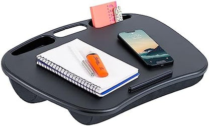 LAPGEAR MyDesk Lap Desk – Black, 12-Pack, Fits 15.6” Laptops