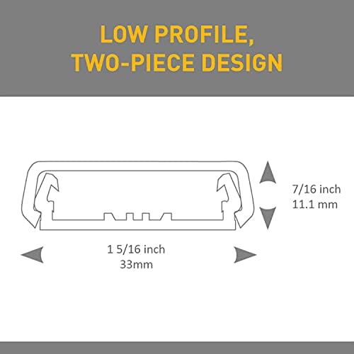 Legrand Wiremold Nonmetallic Raceway 1 Gang Extra Deep Electrical Box White (Pack of 5)