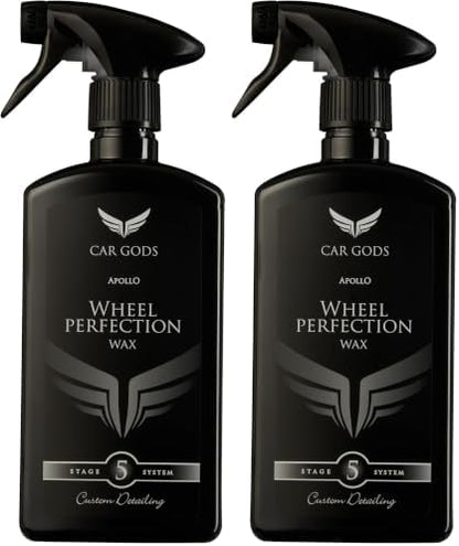 Car Gods Alloy Wheel Carnauba Wax Perfection Polish, 17 Fl Oz (Pack of 2)