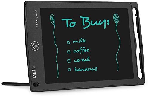 Mafiti LCD Writing Tablet 8.5 Inch Electronic Writing Drawing Pad Portable Doodle Board Gifts for Kids Office Memo Home Whiteboard Black