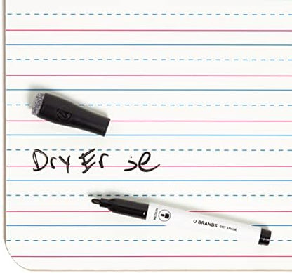 U Brands Mini Dry Erase Board for School, 10 Count