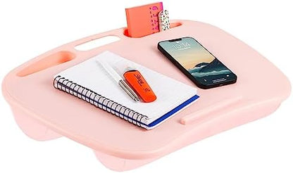 LAPGEAR MyDesk Lap Desk – Rose Quartz, Fits 15.6” Laptops