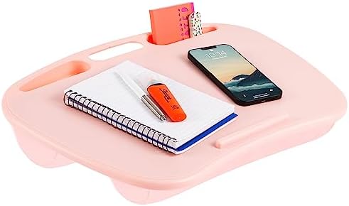 LAPGEAR MyDesk Lap Desk – Rose Quartz, 12-Pack, Fits 15.6” Laptops