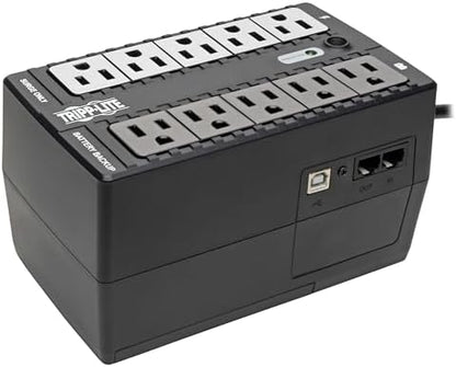Eaton Tripp Lite INTERNET550U 550VA UPS 300W Battery Backup Surge Protector