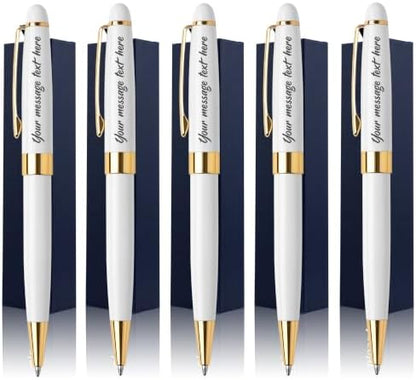 Ancolo Personalized Office Ballpoint Pens - Executive Writing Gift Pens