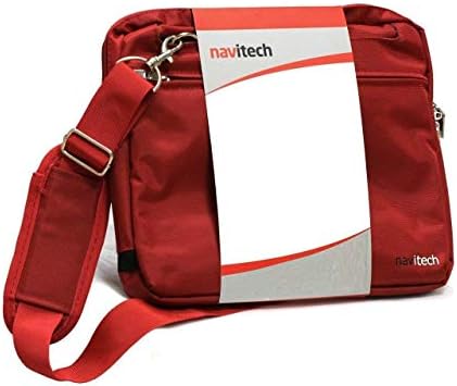 Navitech Red Graphics Tablet Case/Bag Compatible With Grandbeing 12Inch LCD Writing Board Drawing Art Tablet