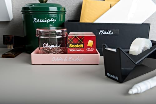 Scotch Super-Hold Tape, 10 Rolls, Transparent Finish, 50% More Adhesive, Trusted Favorite, 3/4 x 1000 Inches, Boxed (700K10)
