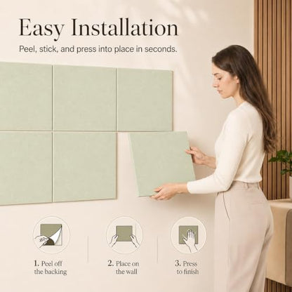 Felt Bulletin Board Tiles, Large Cork Board Alternative,24 x 36 in