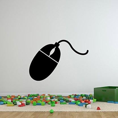 Office Supplies Wall Decals Stickers ID009, Black, 72 Inches