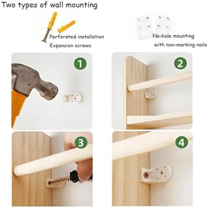 Narrow Behind-the-Door Sto Shelf, 3-4 Levels, Space-Saving Book nizer, Wall-Mounted for Bedroom, Living Room, Home, Office Use, Door Sto Solut