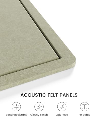 Fluxynara 70.8" x 47.2" Large Bulletin Board, Sage