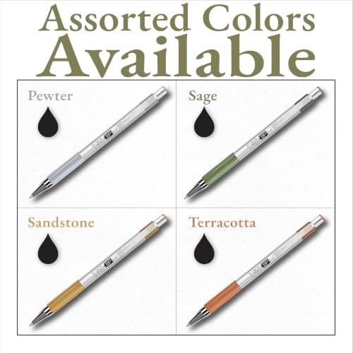 Zebra Pen F-301 Signature Series Ballpoint Pen, Black, 0.7mm, 4-Pk (27254)