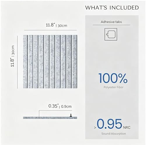 Large Felt Bulletin Board 72"x 36"-18 Felt Tiles Cork Board Wall Panels Home Office Wall Fabric Pin Board for Classroom/Kids Art Display/Photo Picture Wall/Acoustic,Self-Adhesive,Light Grey
