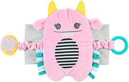 Dr. Brown's Gripebelt Heated Belly Band, Soothe Baby's Tummy with Gentle Warmth and Compression, Monster, 3m+, Pink