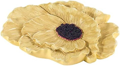 Avanti Linens - Soap Dish, 100% Hand-Painted Resin Bathroom Accessories, Floral Home Decor (Marielle)