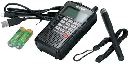 Uniden Bearcat BCD160DN Handheld Digital Scanner, Exclusive Features, Band Scope Rapid System/Channel Number Tagging, Narrow-Band Reception, and Search Features to Detect Signals Faster Than Ever