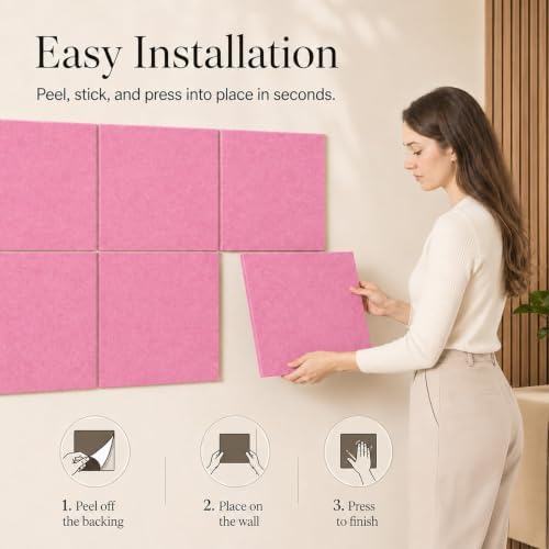 Felt Bulletin Board Tiles, Cork Board Alternative, 48 x 36 in