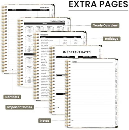 ZOTIA Planner 2026-2027 Jul 2026-Jun 2027 Academic Monthly & Weekly Planner