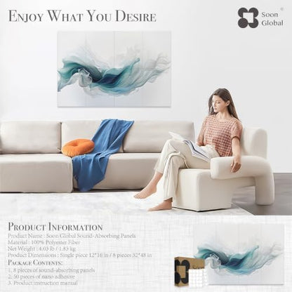 Soon Global Acoustic Wall Panels, Art Acoustic Panels