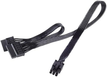 SilverStone Technology Flat Flexible Short Cable Set Designed for SilverStone Modular Power Supplies PP05-E