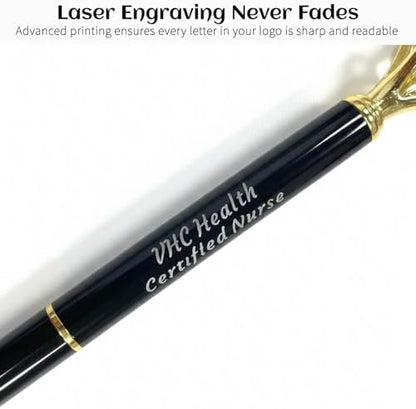 Custom Diamond Pens 20 Packs for Bridal Shower and Bridesmaid Gifts