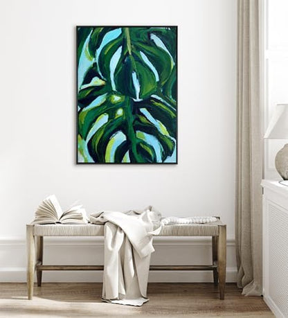 Kate and Laurel Sylvie Blank Framed Canvas Wall Art; 31.5x41.5 Black Beaded; Modern Empty Canvas for Paint-Your-Own Art; Ready to Paint Premium Canvas Already Framed