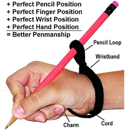 The Original OT Invented & Patented SportWriter, Hand Made in the USA, Handwriting Aid for a Proper Tripod Grip, Finger Position & Better Penmanship. Great for All Kids Kindergarten Age & Up (2 Pack)
