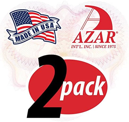 Azar Displays 252048 8.5" W x 11" H Vertical Slanted L-Shape Sign Holder with 8 Gift Card pockets (Pack of 2)