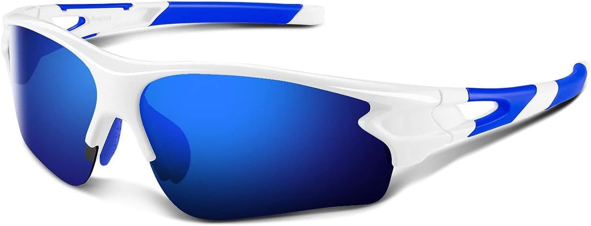BEACOOL Polarized Sports Sunglasses for Men Women Youth Baseball Fishing Cycling Running Golf Motorcycle Tac Glasses UV400