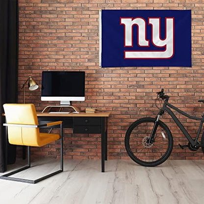 NFL Rico Industries Standard 3' x 5' Banner Flag Single Sided - Indoor or Outdoor - Home Décor