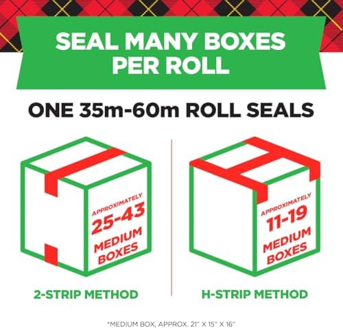 Scotch Tough Grip Moving Packing Tape, Clear, 1.88 in. x 43.7 yd.
