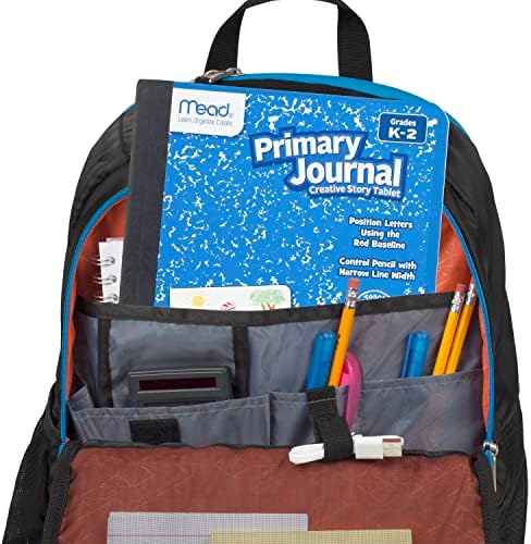 Mead Primary Journal Creative Story Tablet Composition Notebook, 7.5" x 9.75", Grades K-2, 100 Sheets, 12 Pack, Assorted Colors (610052-ECM)