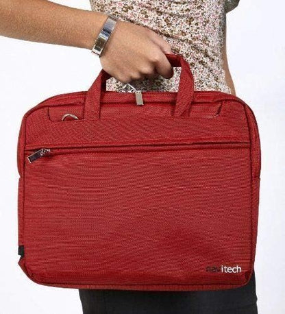 Navitech Red Graphics Tablet Case/Bag Compatible With HINIDD 8.5" LCD Writing Tablet