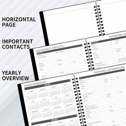 2027-2031 Monthly Planner/Calendar - Jan. 2027 - Dec. 2031, 6.2" x 8.3"