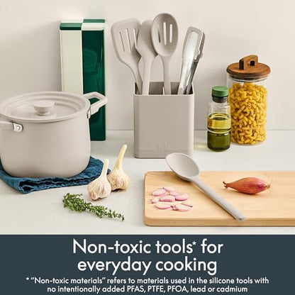 bella 6 Piece Modular Tool Set, Non-Toxic Silcone, Non-Toxic Silicone, Oatmilk