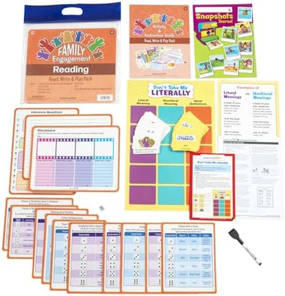 Really Good Stuff Family Engagement Reading, Read, Write & Play Pack