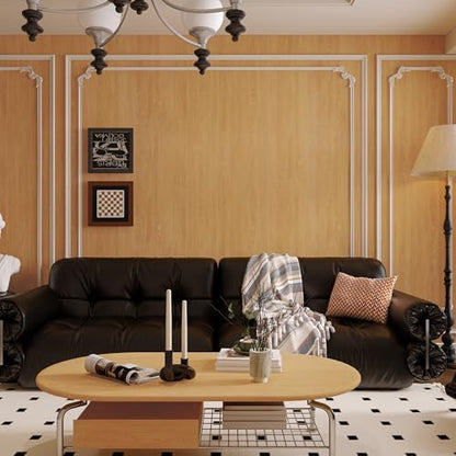 Brown Wood Textured Peel and Stick Wallpaper Wood Grain Contact Paper